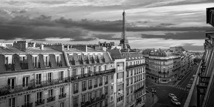 Picture of MORNING IN PARIS (BW)