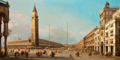 Picture of PIAZZA SAN MARCO LOOKING SOUTH AND WEST