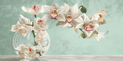 Picture of ORCHID ARRANGEMENT II (CELADON)