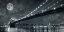 Picture of BROOKLYN BRIDGE AT NIGHT - NEW YORK