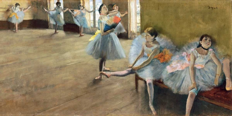 Picture of THE DANCE CLASS (DETAIL)