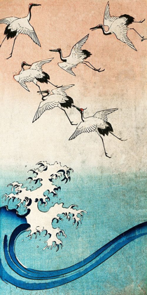 Picture of CRANES FLYING (DETAIL)