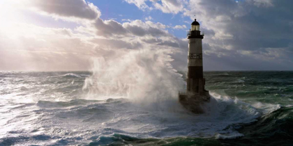 Picture of PHARE D AR-MEN PRES DE L ILE DE SEIN