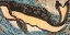 Picture of MIYAMOTO NO MUSASHI ATTACKING THE GIANT WHALE