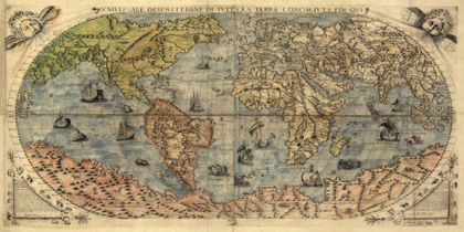 Picture of UNIVERSALE DESCRITTIONE DI TUTTA LA TERRA 1565