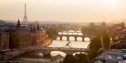 Picture of BRIDGES OVER THE SEINE RIVER, PARIS