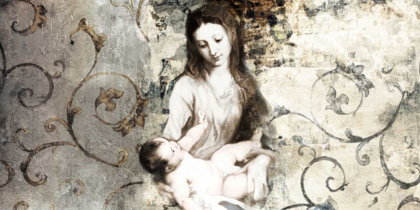Picture of MADONNA AND CHILD-AFTER VAN DYCK