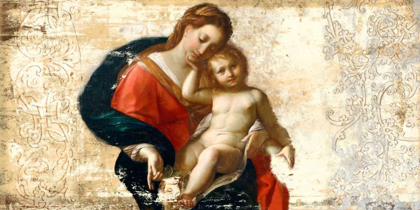 Picture of MADONNA AND CHILD-AFTER PROCACCINI