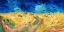 Picture of WHEAT FIELD WITH CROWS