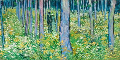 Picture of UNDERGROWTH WITH TWO FIGURES