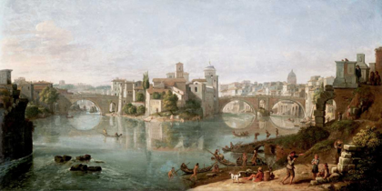 Picture of THE TIBER IN ROME