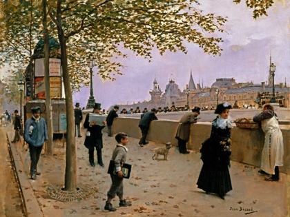 Picture of ON THE BANKS OF THE RIVER SEINE