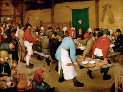 Picture of PEASANT WEDDING