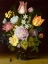 Picture of FLOWERS IN A GLASS VASE