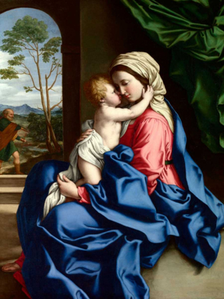 Picture of THE VIRGIN AND CHILD EMBRACING