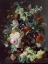 Picture of STILL LIFE WITH FLOWERS AND FRUIT