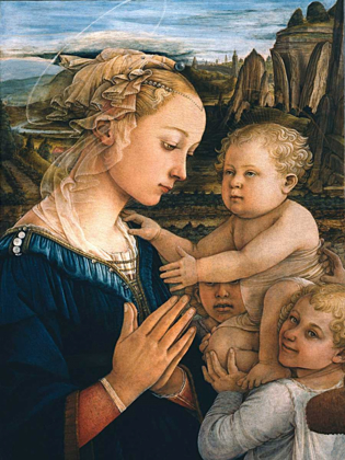 Picture of MADONNA COL BAMBINO E ANGELI (DETAIL)