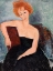 Picture of JEUNE FILLE ROUSSE EN ROBE DE SOIR (DETAIL)