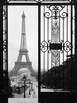 Picture of EIFFEL TOWER FROM THE TROCADERO PALACE, PARIS
