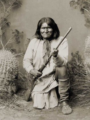 Picture of GERONIMO- APACHE- 1886