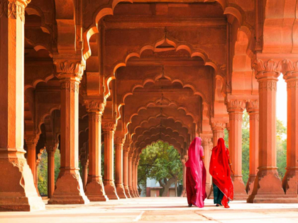 Picture of WOMEN IN TRADITIONAL DRESS- INDIA