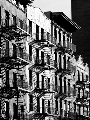 Picture of FIRE ESCAPES IN MANHATTAN, NYC