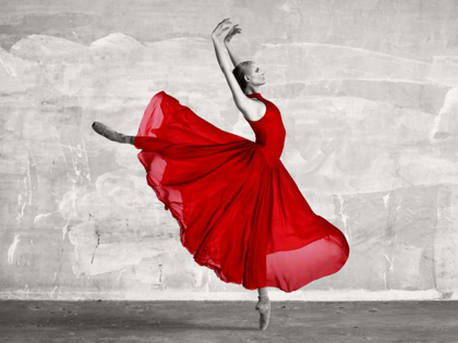 Picture of BALLERINA IN RED