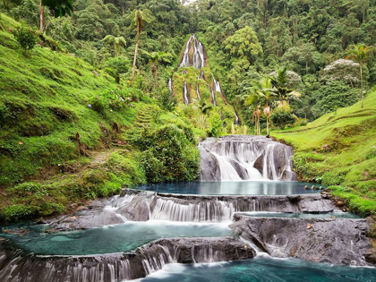 Picture of WATERFALL IN SANTA ROSA DE CABAL, COLOMBIA