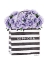 Picture of BAG WITH PURPLE HYDRANGEA
