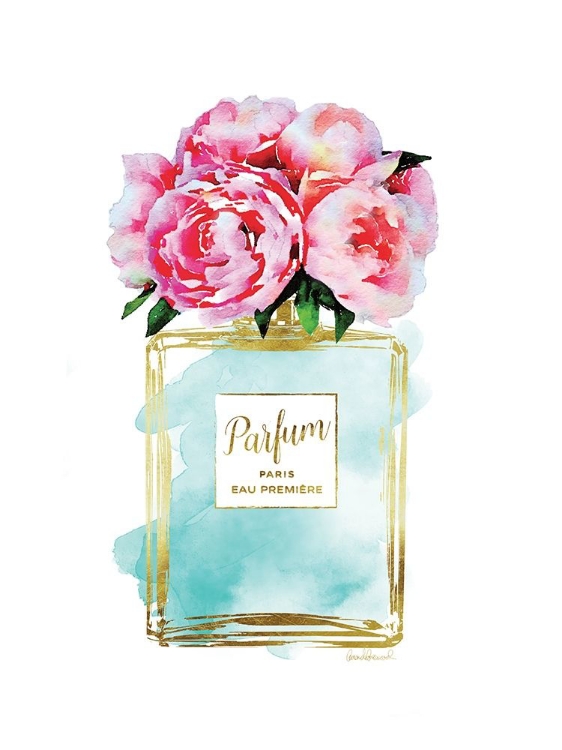 Picture of PARFUME TEAL WITH PEONY