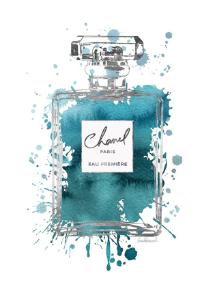 Picture of SILVER INKY PERFUME IN TEAL