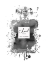 Picture of SILVER INKY PERFUME IN GREY