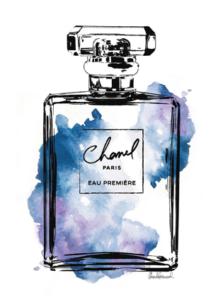 Picture of PERFUME BOTTLE BLACK AND BLUE