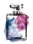 Picture of PERFUME BOTTLE BLACK AND MULTI