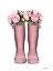 Picture of PINK RAIN BOOTS WITH PEONY