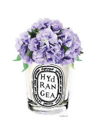 Picture of PURPLE HYDRANGEA CANDLE