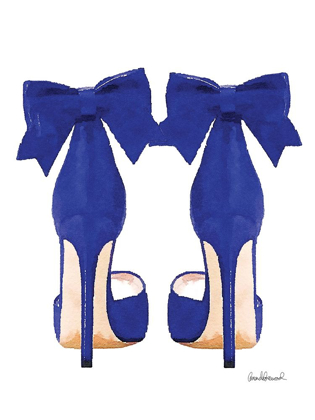Picture of NAVY BOW SHOES