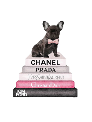 Picture of PINK FRENCHIE BOOKSTACK