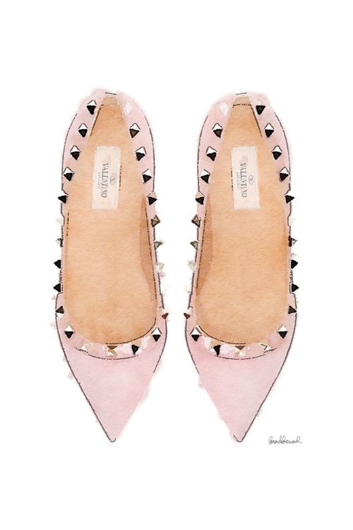 Picture of PINK STUD SHOES