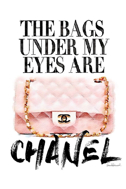 Picture of PINK BAG QUOTE