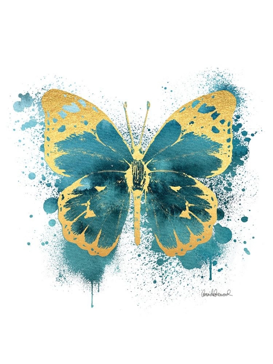 Picture of BUTTERFLY GOLD AND INDIGO