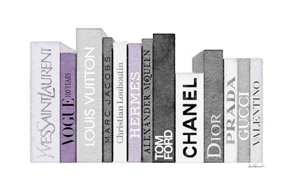 Picture of GREY AND PURPLE BOOKS