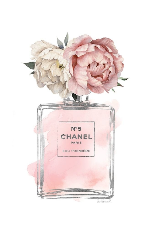 Picture of SILVER BOTTLE BLUSH WITH PEONY