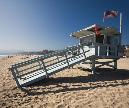 Picture of CALIFORNIA LIFEGUARD STAND, COLOR
