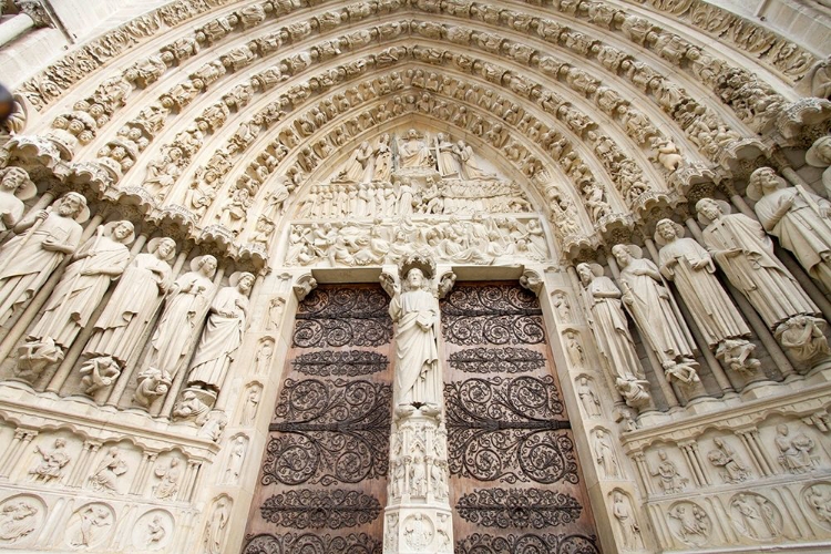 Picture of NOTRE DAME DETAIL, PARIS