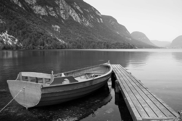 Picture of BOAT AT LAKE PIER