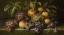 Picture of STILL LIFE GRAPES PEACHES 