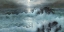 Picture of WAVES CRASHING ROCKS SEA COASTAL