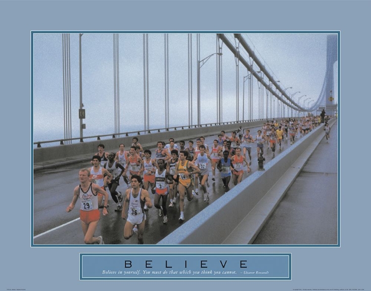 Picture of BELIEVE - NYC MARATHON