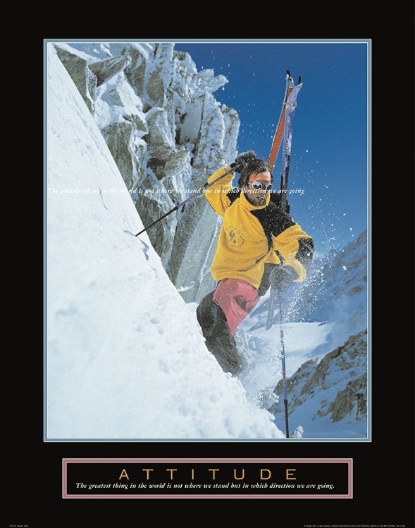 Picture of ATTITUDE - SKIER